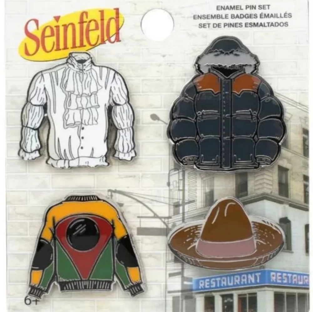 *SOLD ON MERCARI* Funko Seinfeld Enamel Pin Set